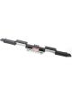 G Force Crossmembers Transmission Crossmember Bolt-On Steel Black Po