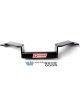 G Force Crossmembers Transmission Crossmember Bolt-On Steel Black