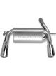 Gibson Exhaust Exhaust System Dual Split Cat-Back 2-1/2 in Tailpipe 3-1