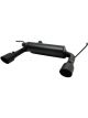 Gibson Exhaust Exhaust System Dual Cat-Back 2-1/2 in Tailpipe 4 in Ti (17303-B)