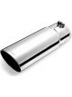 Gibson Exhaust Exhaust Tip Clamp-On 2-3/4 in Inlet 3-1/2 in Round Outl