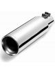 Gibson Exhaust Exhaust Tip Clamp-On 3 in Inlet 4 in Round Outlet 12 in