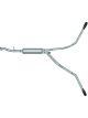 Gibson Exhaust Exhaust System Dual Extreme Cat-Back 2-1/2 in Tailpipe 3-