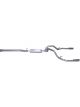 Gibson Exhaust Exhaust System Dual Split Cat-Back 2-1/4 in Tailpipe 3-1/