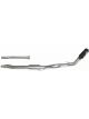 Gibson Exhaust Exhaust System Single Exhaust Cat-Back 4 in Tailpipe 6 (60-0034)
