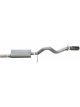 Gibson Exhaust Exhaust System Single Exhaust Cat-Back 3 in Tailpipe 4