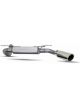 Gibson Exhaust Exhaust System Single Cat-Back 2-1/2 in Tailpipe 4 in T