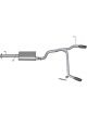 Gibson Exhaust Exhaust System Dual Split Cat-Back 2-1/4 in Tailpipe 3-