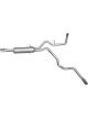 Gibson Exhaust Exhaust System Dual Extreme Cat-Back 2-1/2 in Tailpipe 3-