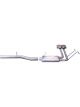 Gibson Exhaust Exhaust System Super Truck Cat-Back 2 in Tailpipe 6 in T