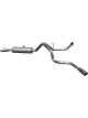 Gibson Exhaust Exhaust System Xtreme Cat-Back 2-1/2 in Diameter 3-1/2 i