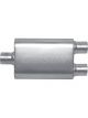 Gibson Exhaust MWA 3.0in Center/2.5in D ual Oval Muffler
