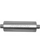 Gibson Exhaust Muffler Race 2-1/2 in Inlet 2-1/2 in Outlet 5 in Diamet