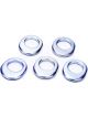 Gorilla Wheel Washer 0.695 in ID 1.312 x 1.065 in Oval Steel Zinc Oxid