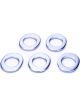 Gorilla Wheel Washer 0.695 in ID 1.312 x 1.065 in Oval Steel Zinc Oxid