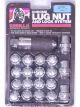 Gorilla Lug Nut and Lock System Acorn Bulge 14 mm x 1.50 Thread 16 Lug