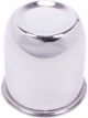 Gorilla Wheel Center Cap 3.195 in OD 3.25 in Tall Closed End Stainles