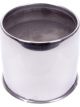 Gorilla Wheel Center Cap 5.100 in OD 4.25 in Tall Open End Stainless