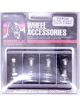 Gorilla Valve Stem - Outer-Mount - Bolt-On - Steel - Chrome - Set of 4