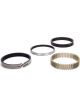 Hastings Piston Rings 4.350 in Bore 5/64 x 5/64 x 3/16 in Thick Stan