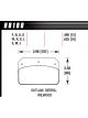 Hawk Brake Brake Pads MT-4 Compound Medium-High Torque Medium-High