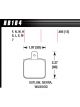 Hawk Brake Brake Pads Black Compound Low-Intermediate Torque Low T