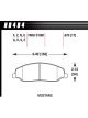 Hawk 05-10 For Ford Mustang GT & V6 / 07-08 Shelby GT HPS Street F