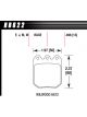 Hawk Brake Brake Pads Black Compound Low-Intermediate Torque Low T