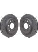 Hawk Brake Brake Rotor Talon Front Drilled / Slotted 12.990 in OD 2.1