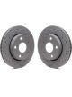 Hawk Brake Brake Rotor Talon Front Drilled / Slotted 11.890 in OD 2.1