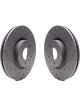 Hawk Brake Brake Rotor Talon Front Drilled / Slotted 12.580 in OD 1.9