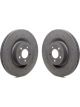 Hawk Brake Brake Rotor Talon Front Drilled / Slotted 14.960 in OD 2.5
