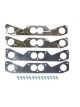 Hedman Header Flange Hustler Race 3/8 in Thick 2 in Round Port Steel Sm