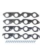 Hedman Header Flange Hustler Race 3/8 in Thick 2 in Round Port Steel Bi