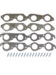 Hedman Header Flange Hustler Race 3/8 in Thick 2-1/8 in Round Port Stee