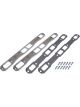 Hedman Header Flange Hustler Race 3/8 in Thick 2 in Port Steel Mopar B