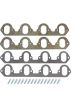 Hedman Header Flange Hustler Race 3/8 in Thick 2-1/8 in Port Steel Big