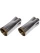 Hedman Collector Hustler Weld-On 4 x 2-1/2 in Primary Tubes 5 in Outlet