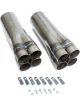 Hedman Collector Hustler Slip-On 4 x 2-1/4 in Primary Tubes 4-1/2 in Ou
