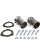 Hedman Collector Reducer 2-1/2 in Inlet to 2-1/2 in OD Outlet 3-Bolt Ba