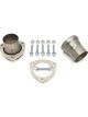 Hedman Collector Reducer 3 in Inlet to 2-1/2 in OD Outlet 3-Bolt Ball a
