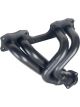 Hedman Headers Street 1-1/2 in Primary 2-1/2 in Collector Steel Black P