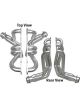 Hedman Headers Elite Ultra-Duty 1-5/8 in Primary 3 in Collector Steel M