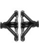 Hedman Headers Block Hugger 1-5/8 in Primary 2-1/2 in Collector Steel B