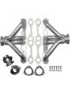 Hedman Headers Block Hugger 1-5/8 in Primary 2-1/2 in Collector Steel M