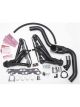 Hedman Headers Street 1-5/8 in Primary 3 in Collector Steel Black Paint