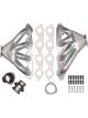 Hedman Headers Tight Tubes 2 in Primary 3 in Collector Steel Metallic C