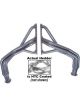 Hedman Headers Street 1-5/8 in Primary 3 in Collector Steel Metallic Ce