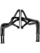 Hedman Headers Street 1-5/8 in Primary 3 in Collector Steel Black Paint