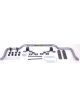 Hellwig Sway Bar Front 1-3/8 in Diameter Steel Gray Hammer Tone Ford Ful